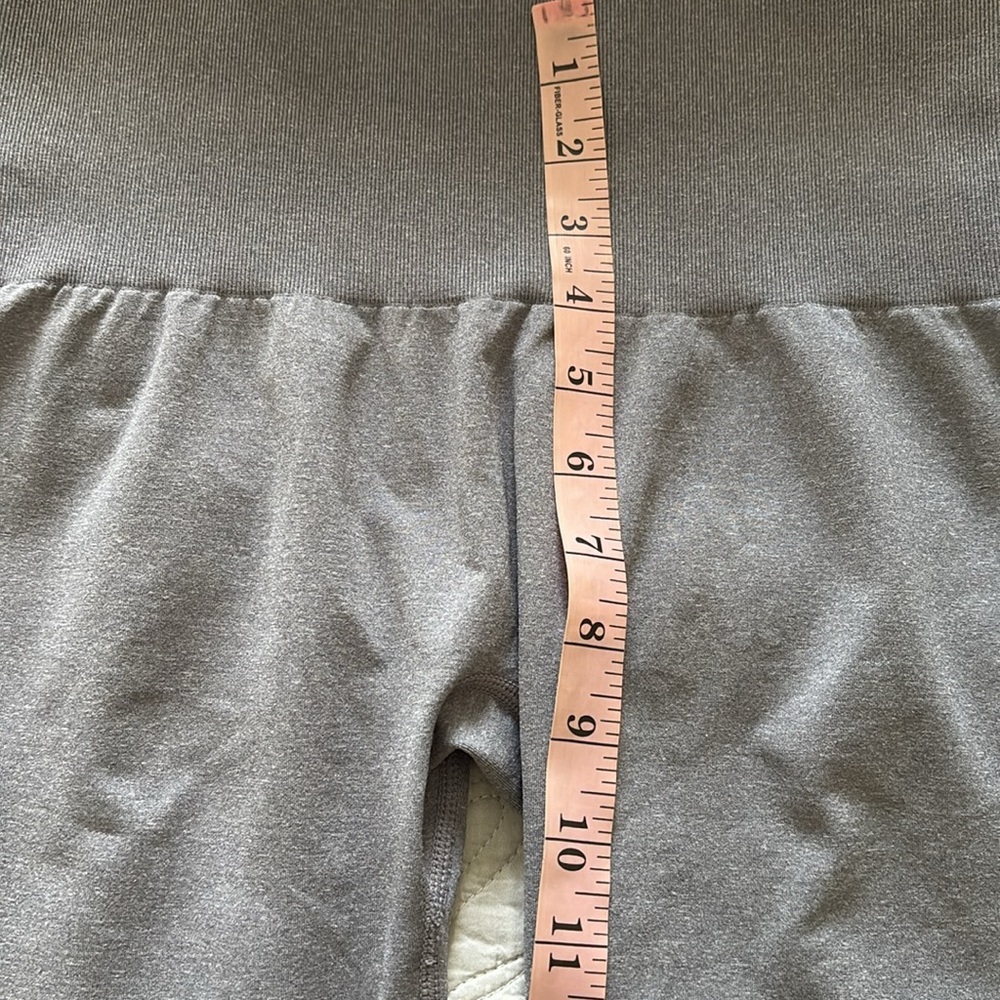 NVGTN Grey Contour 2.0 Seamless Leggings Shading High Waist Size M - Picture 12 of 14